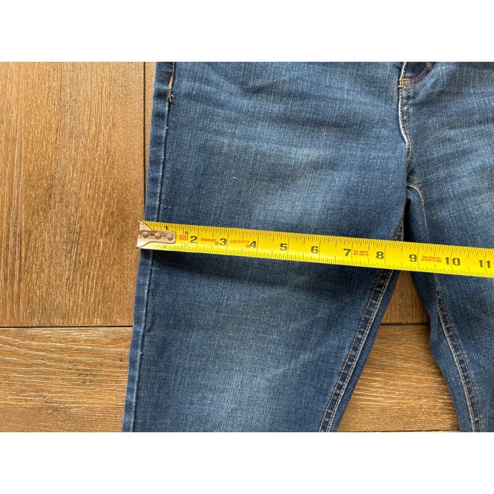 SOHO New York & Company Boyfriend Jeans Womens Size 8 Distressed Blue Denim - Picture 7 of 10